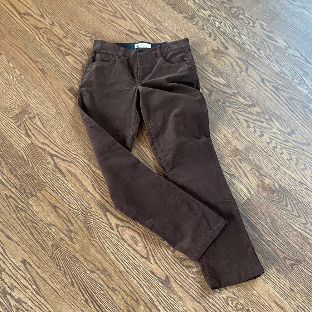 Democracy Chocolate Corduroy Trousers